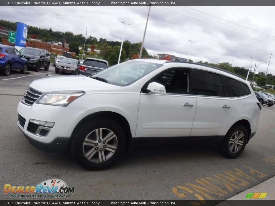 2017 Chevrolet Traverse LT AWD Summit White / Ebony Photo #6