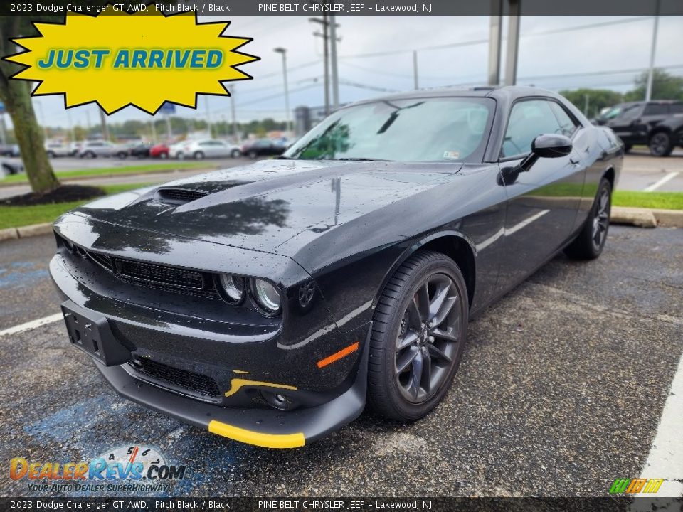 2023 Dodge Challenger GT AWD Pitch Black / Black Photo #1