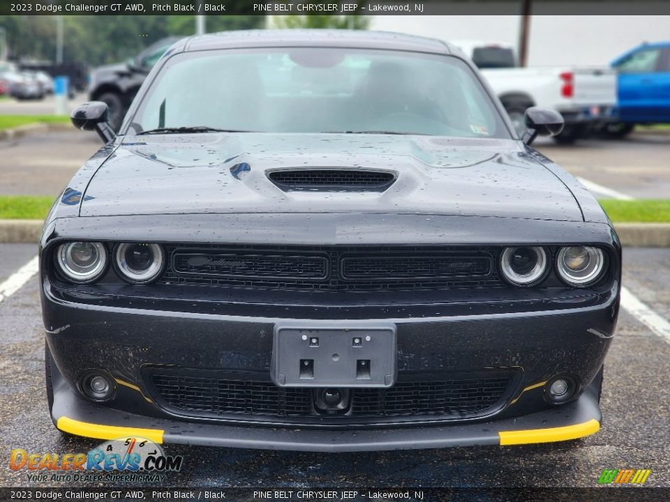 2023 Dodge Challenger GT AWD Pitch Black / Black Photo #2