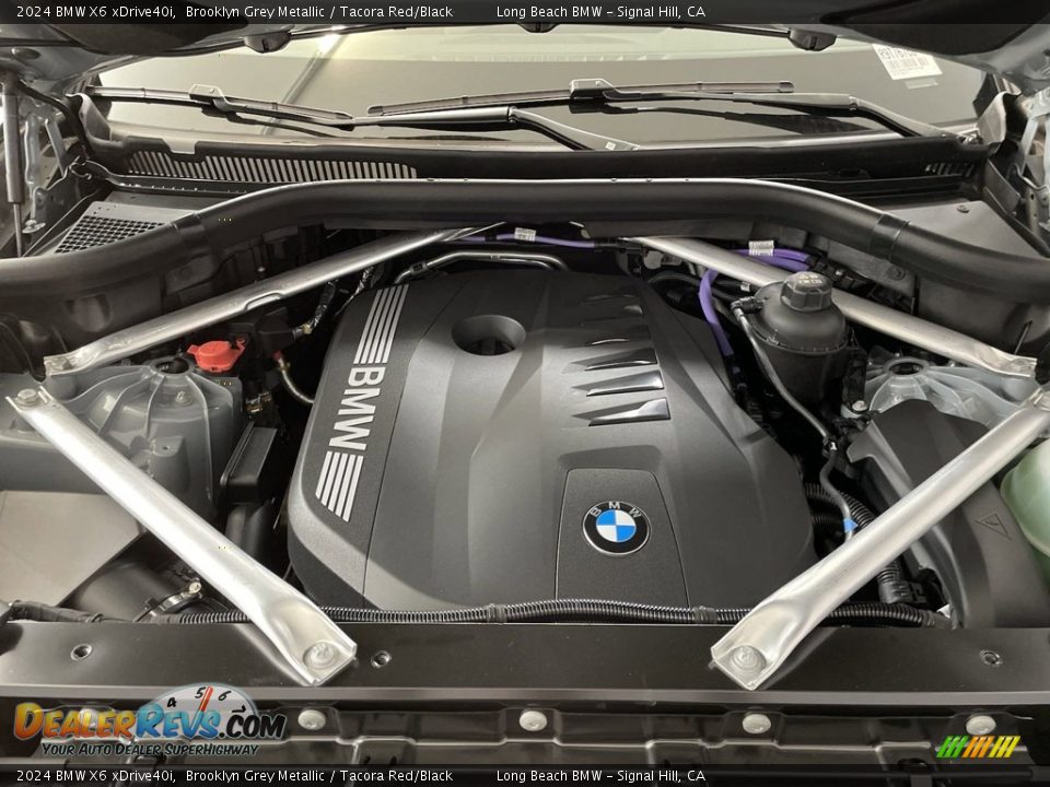 2024 BMW X6 xDrive40i 3.0 Liter M TwinPower Turbocharged DOHC 24-Valve Inline 6 Cylinder Engine Photo #9
