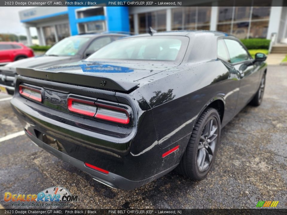 2023 Dodge Challenger GT AWD Pitch Black / Black Photo #3