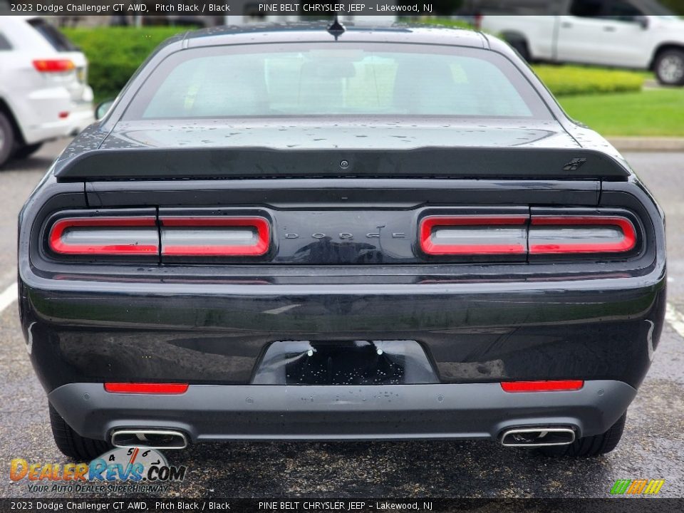 2023 Dodge Challenger GT AWD Pitch Black / Black Photo #4