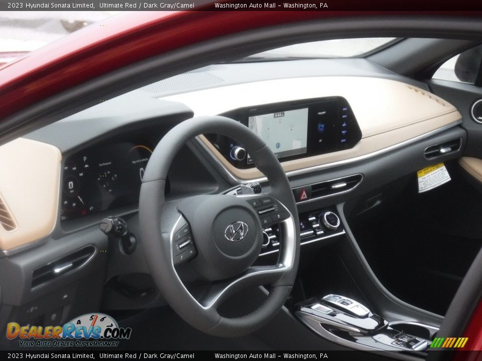 Dashboard of 2023 Hyundai Sonata Limited Photo #11