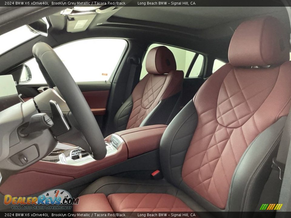 Front Seat of 2024 BMW X6 xDrive40i Photo #13
