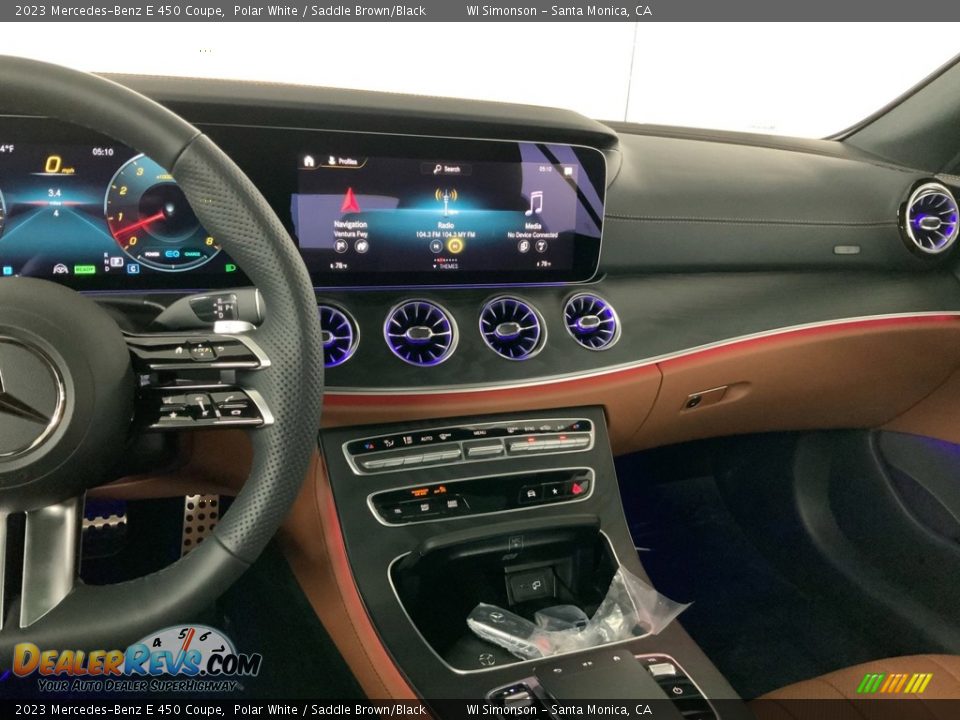 Dashboard of 2023 Mercedes-Benz E 450 Coupe Photo #13