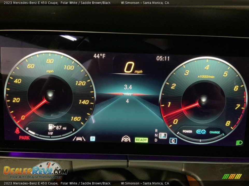 2023 Mercedes-Benz E 450 Coupe Gauges Photo #16