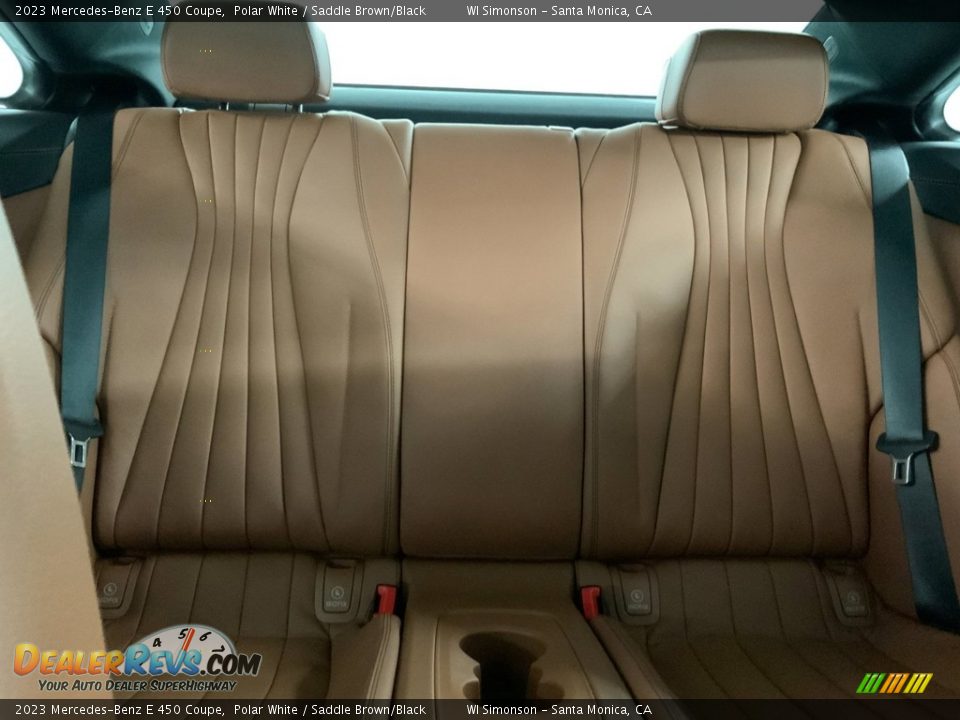 Rear Seat of 2023 Mercedes-Benz E 450 Coupe Photo #17