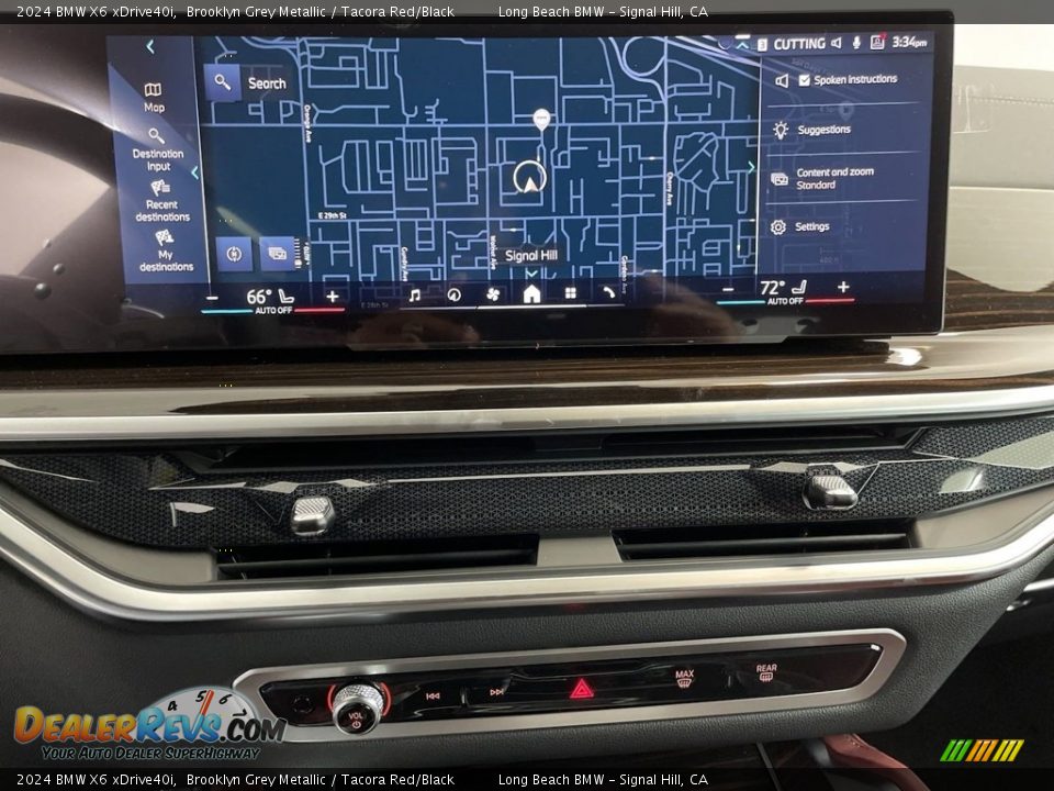 Navigation of 2024 BMW X6 xDrive40i Photo #19