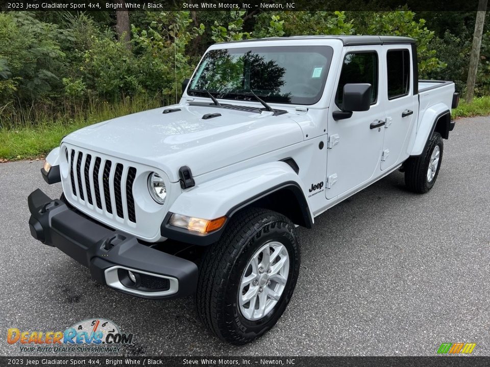 2023 Jeep Gladiator Sport 4x4 Bright White / Black Photo #2