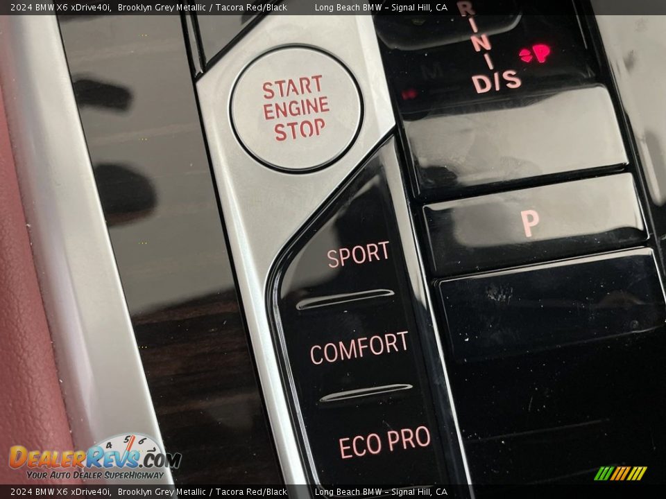 Controls of 2024 BMW X6 xDrive40i Photo #23