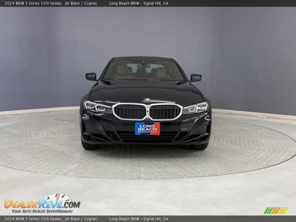 2024 BMW 3 Series 330i Sedan Jet Black / Cognac Photo #2
