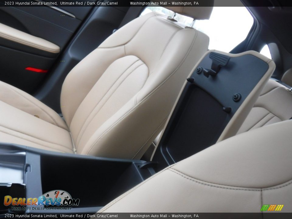 2023 Hyundai Sonata Limited Ultimate Red / Dark Gray/Camel Photo #28