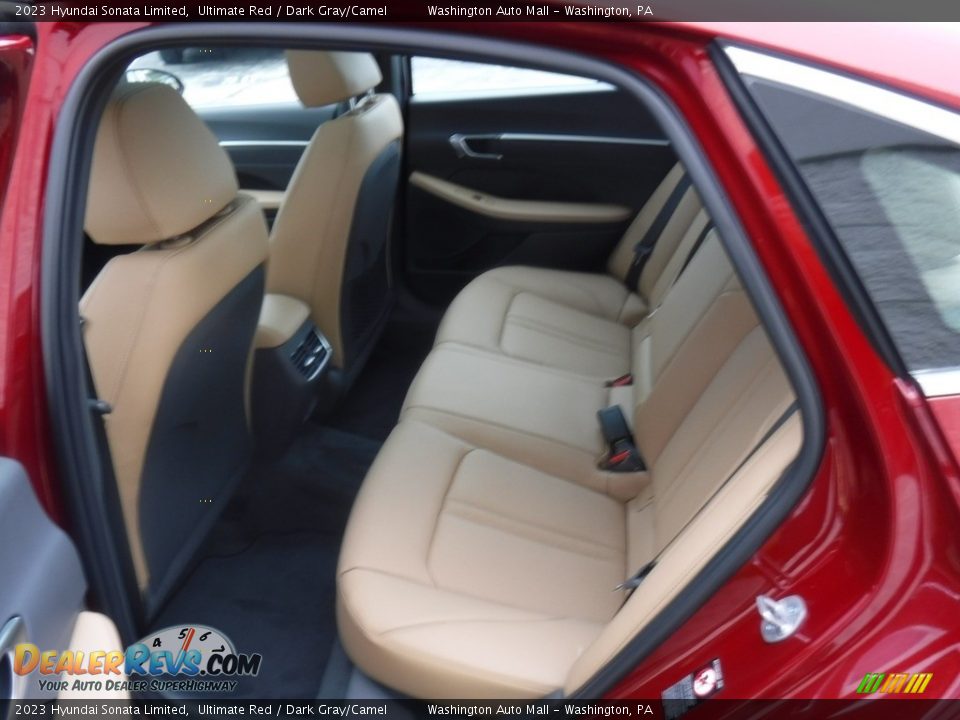Rear Seat of 2023 Hyundai Sonata Limited Photo #30