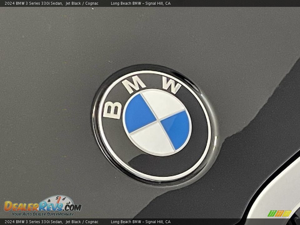 2024 BMW 3 Series 330i Sedan Jet Black / Cognac Photo #5