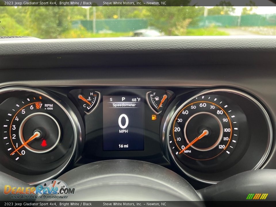 2023 Jeep Gladiator Sport 4x4 Gauges Photo #20