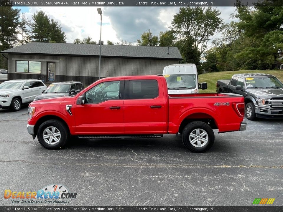 Race Red 2021 Ford F150 XLT SuperCrew 4x4 Photo #1