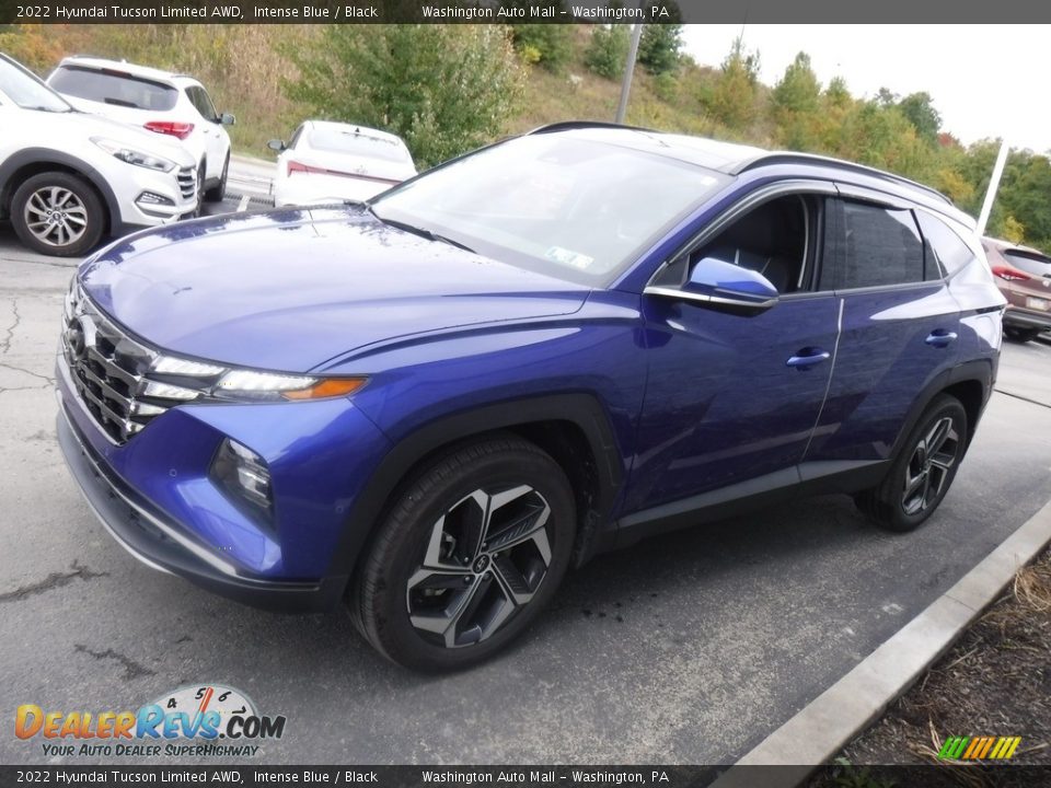 2022 Hyundai Tucson Limited AWD Intense Blue / Black Photo #6