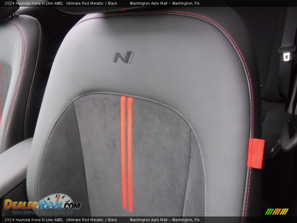 Front Seat of 2024 Hyundai Kona N Line AWD Photo #20