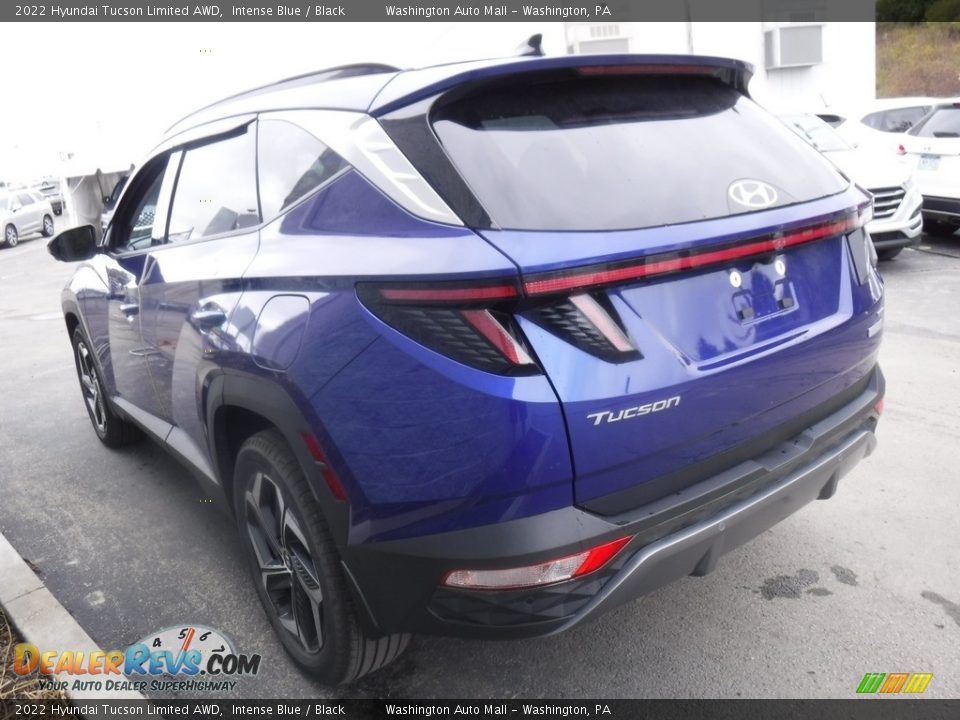 2022 Hyundai Tucson Limited AWD Intense Blue / Black Photo #7