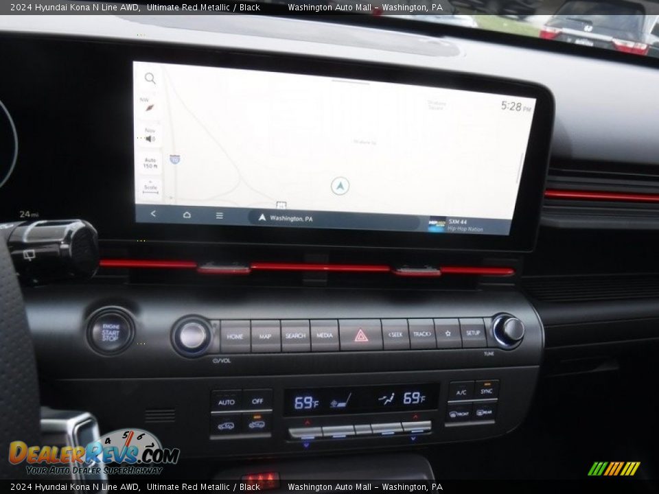 Controls of 2024 Hyundai Kona N Line AWD Photo #23