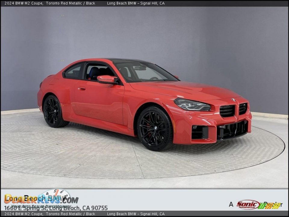 2024 BMW M2 Coupe Toronto Red Metallic / Black Photo #1
