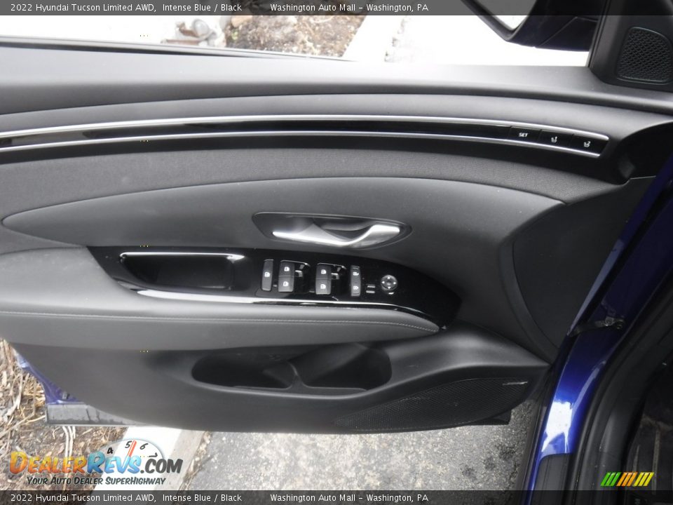 2022 Hyundai Tucson Limited AWD Intense Blue / Black Photo #12