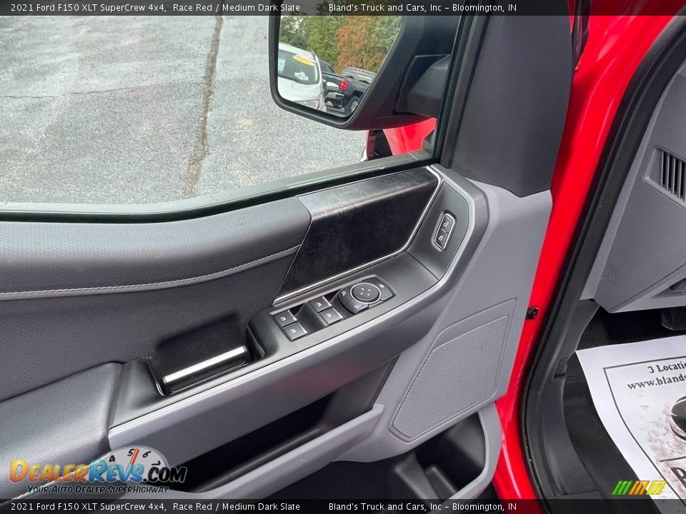 Door Panel of 2021 Ford F150 XLT SuperCrew 4x4 Photo #10