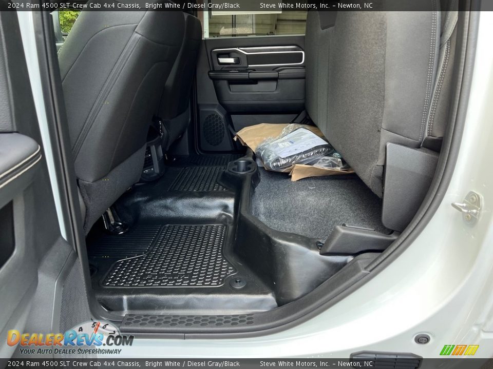 Rear Seat of 2024 Ram 4500 SLT Crew Cab 4x4 Chassis Photo #13