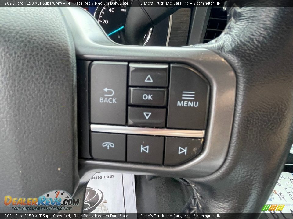 2021 Ford F150 XLT SuperCrew 4x4 Steering Wheel Photo #23