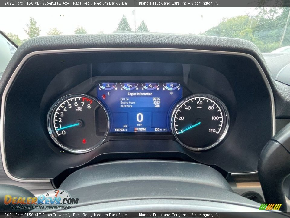 2021 Ford F150 XLT SuperCrew 4x4 Gauges Photo #24