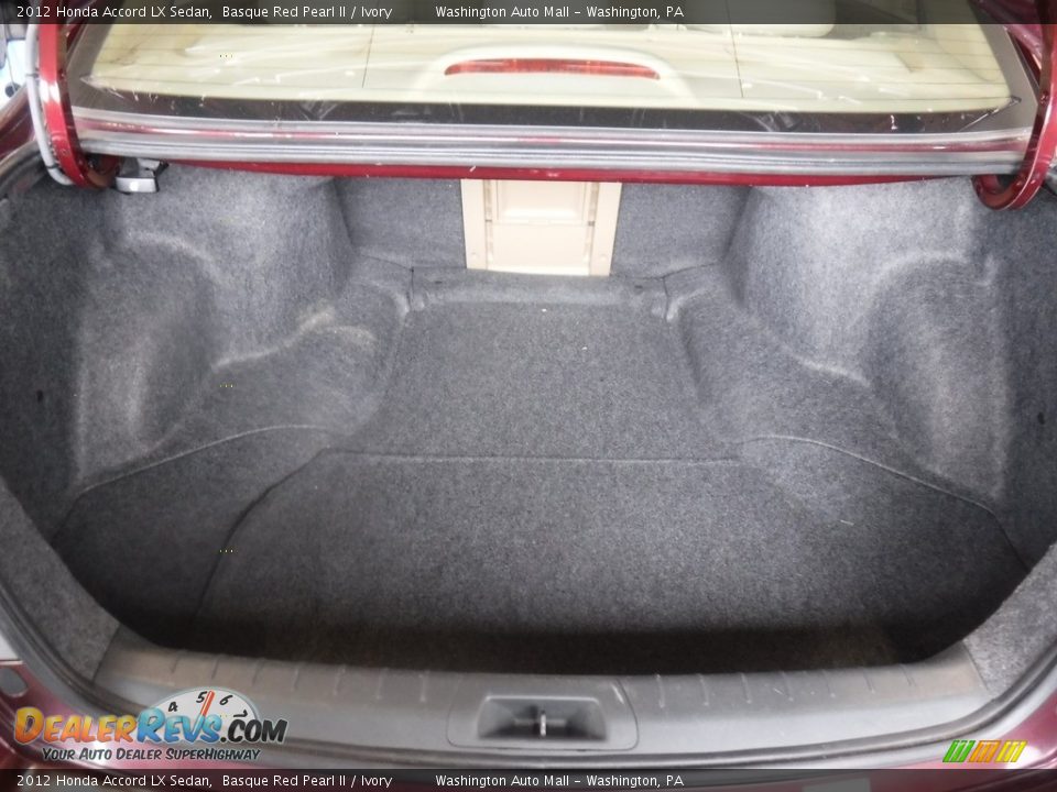 2012 Honda Accord LX Sedan Basque Red Pearl II / Ivory Photo #24