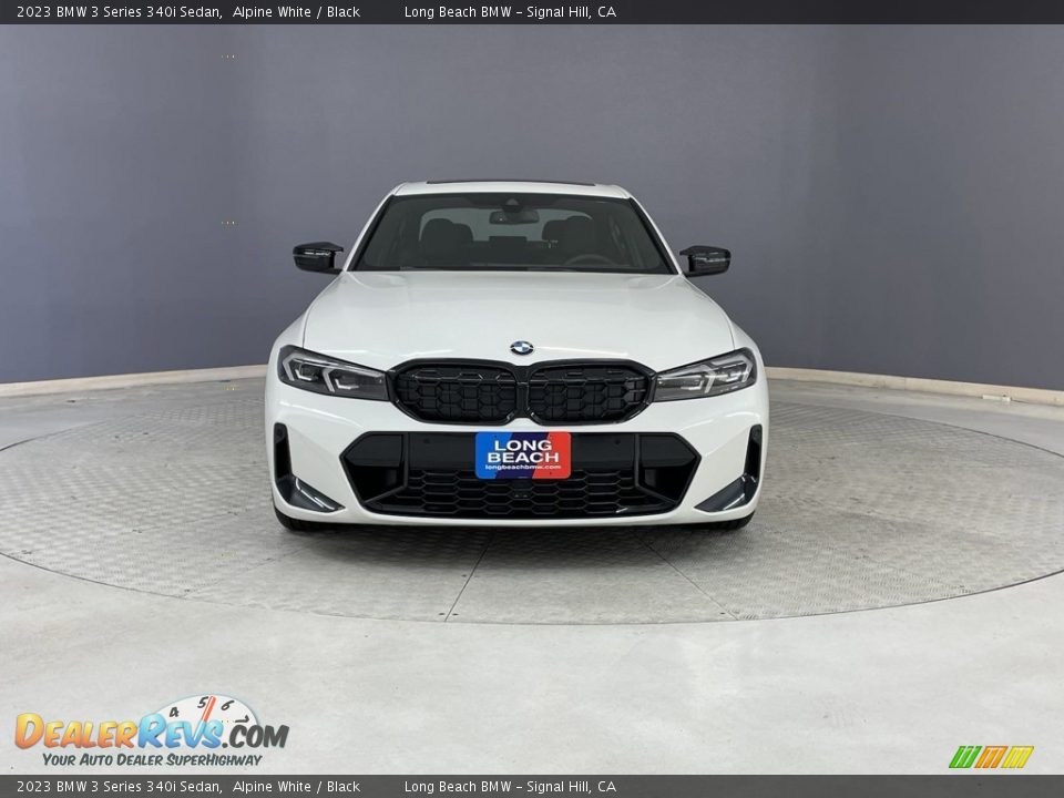 2023 BMW 3 Series 340i Sedan Alpine White / Black Photo #2