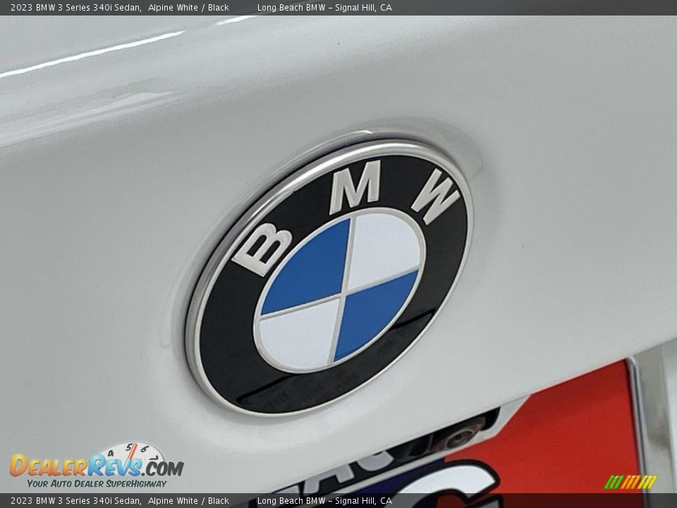 2023 BMW 3 Series 340i Sedan Alpine White / Black Photo #7