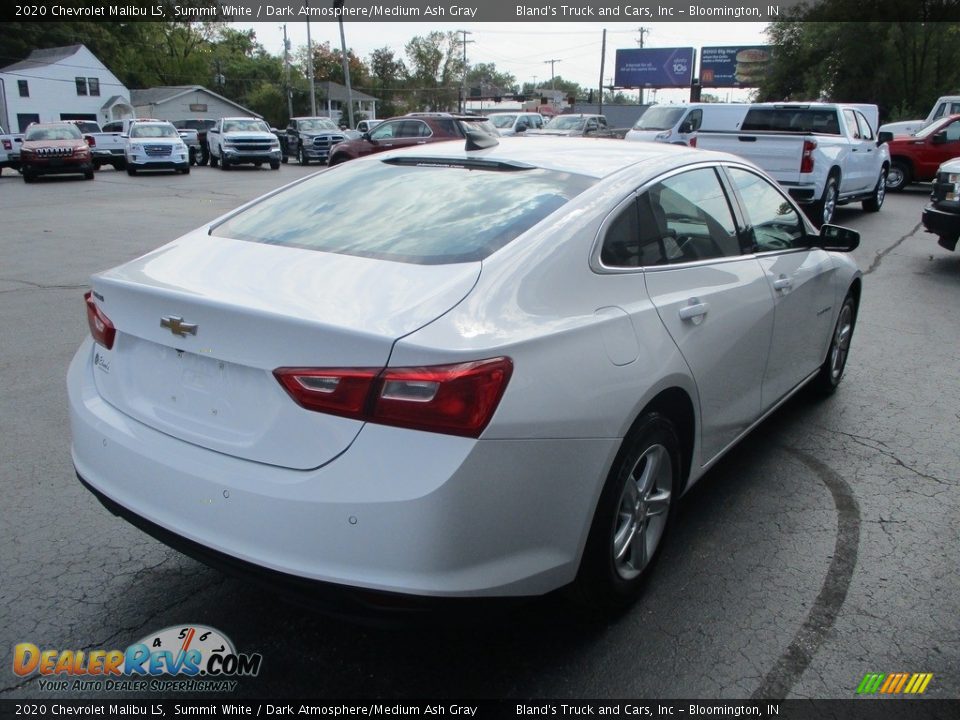 2020 Chevrolet Malibu LS Summit White / Dark Atmosphere/Medium Ash Gray Photo #4