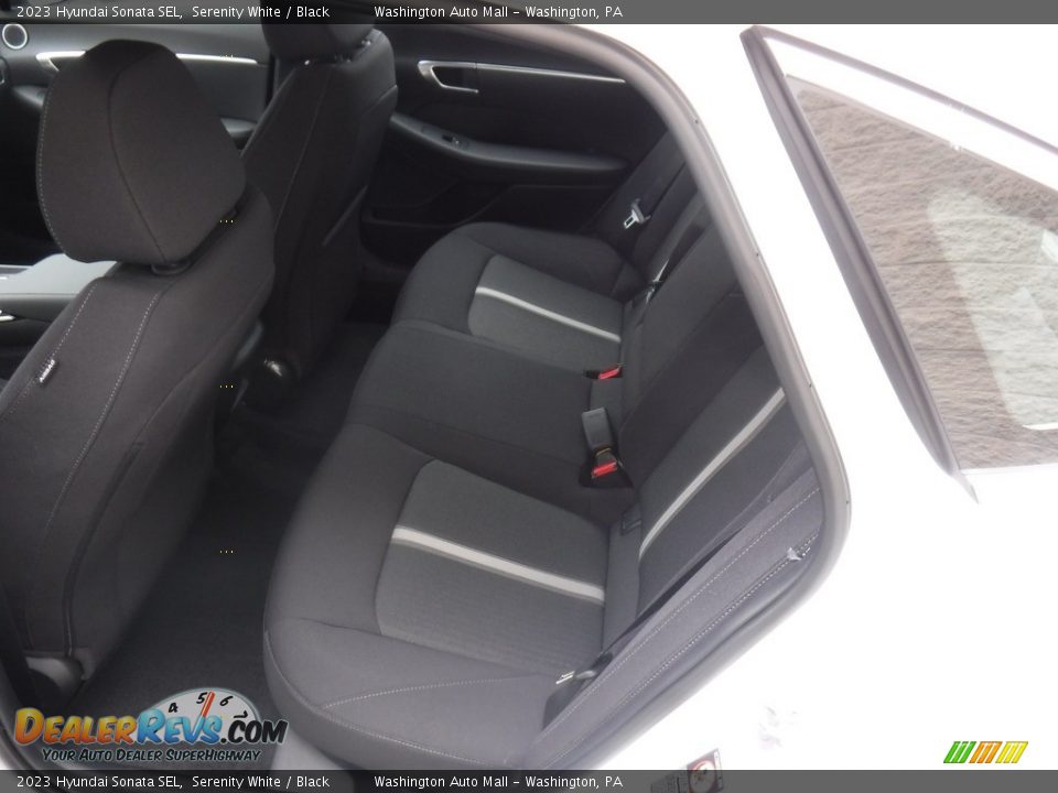 Rear Seat of 2023 Hyundai Sonata SEL Photo #23