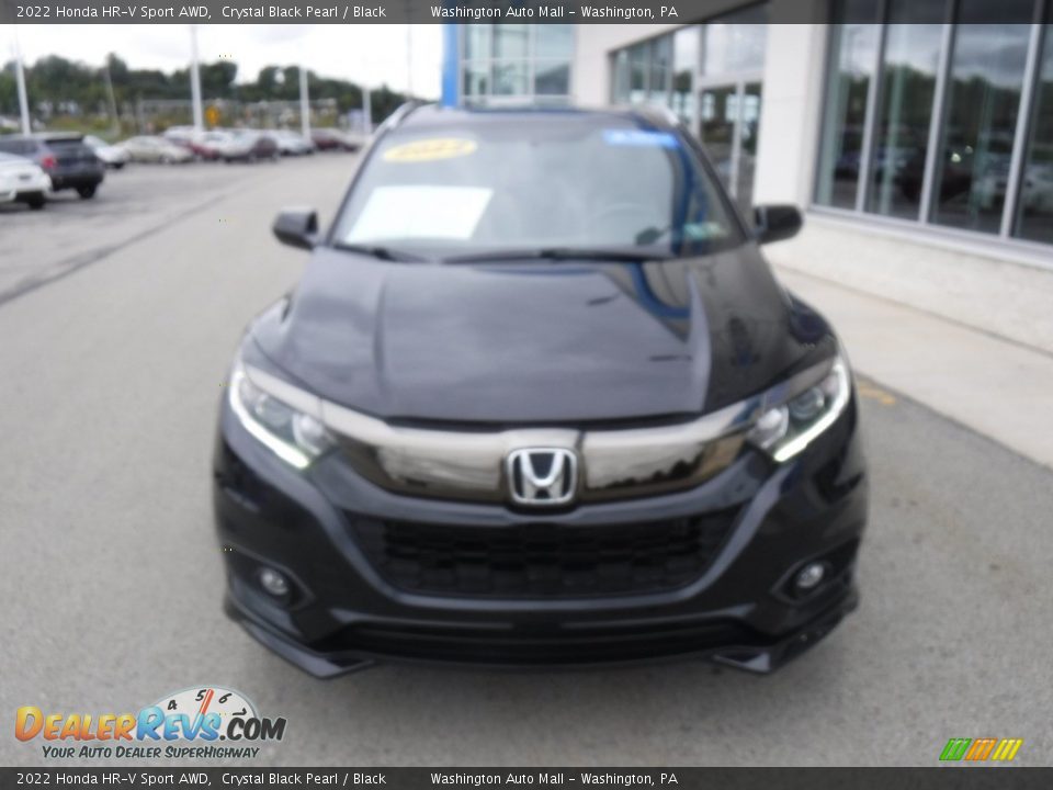 2022 Honda HR-V Sport AWD Crystal Black Pearl / Black Photo #12