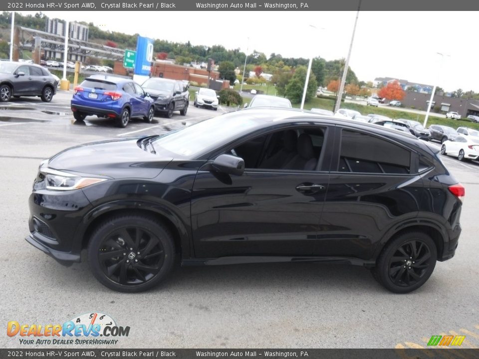 Crystal Black Pearl 2022 Honda HR-V Sport AWD Photo #15