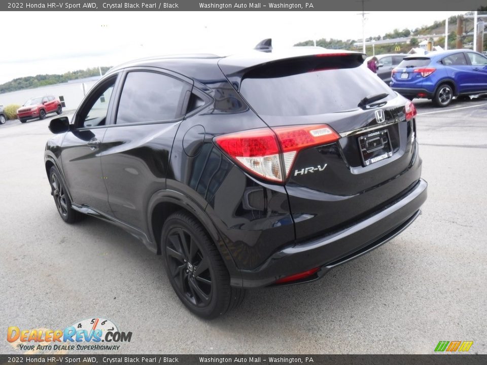 2022 Honda HR-V Sport AWD Crystal Black Pearl / Black Photo #16