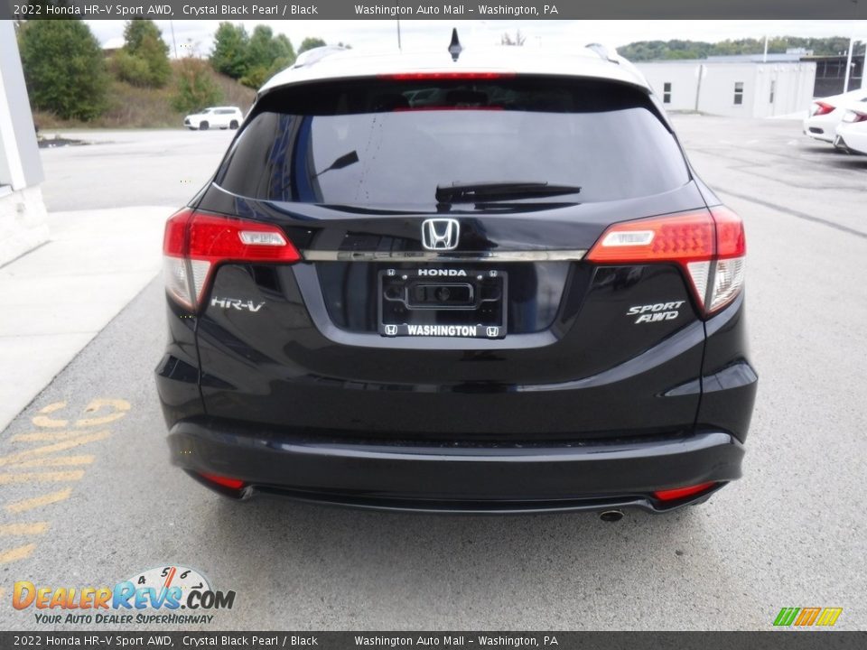 2022 Honda HR-V Sport AWD Crystal Black Pearl / Black Photo #17