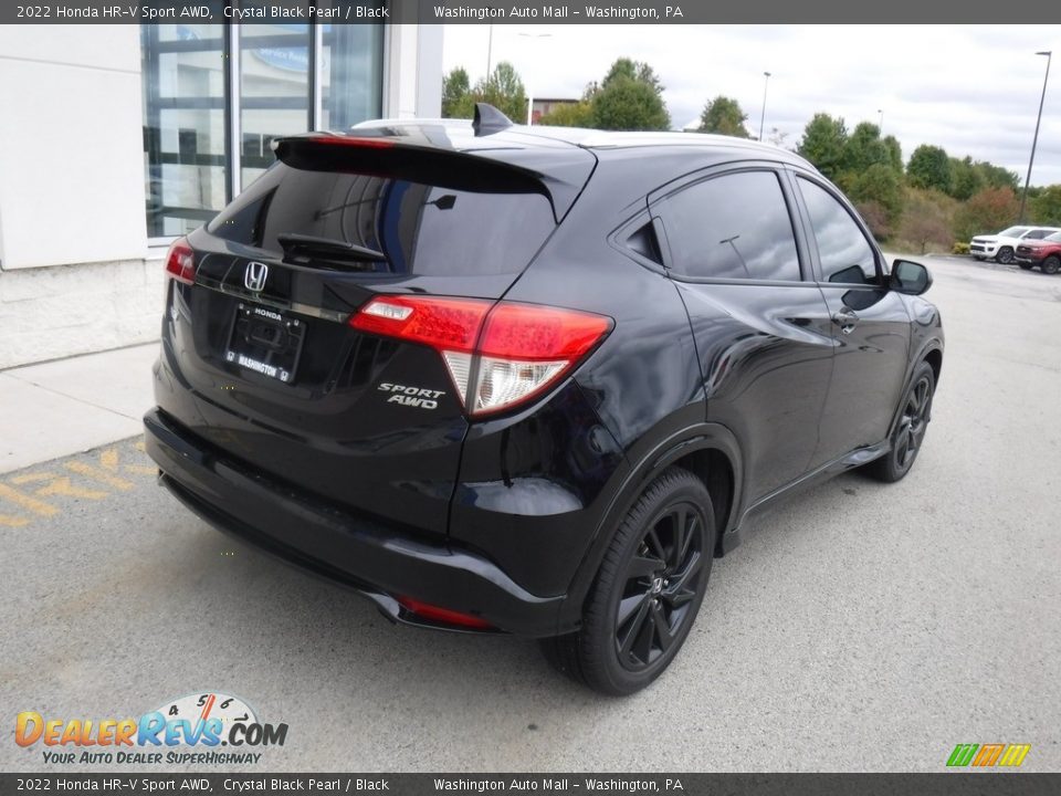 Crystal Black Pearl 2022 Honda HR-V Sport AWD Photo #18