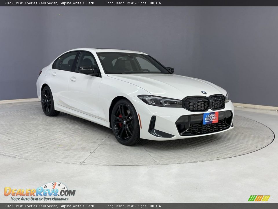 2023 BMW 3 Series 340i Sedan Alpine White / Black Photo #27