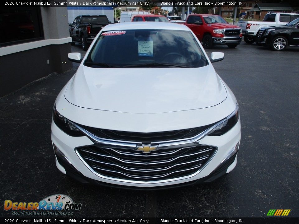 2020 Chevrolet Malibu LS Summit White / Dark Atmosphere/Medium Ash Gray Photo #21