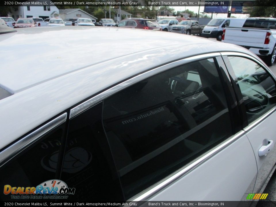 2020 Chevrolet Malibu LS Summit White / Dark Atmosphere/Medium Ash Gray Photo #23