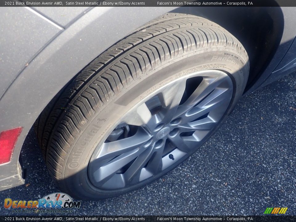 2021 Buick Envision Avenir AWD Satin Steel Metallic / Ebony w/Ebony Accents Photo #5
