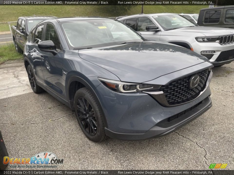 2022 Mazda CX-5 S Carbon Edition AWD Polymetal Gray Metallic / Black Photo #1