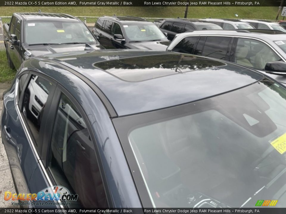 2022 Mazda CX-5 S Carbon Edition AWD Polymetal Gray Metallic / Black Photo #2