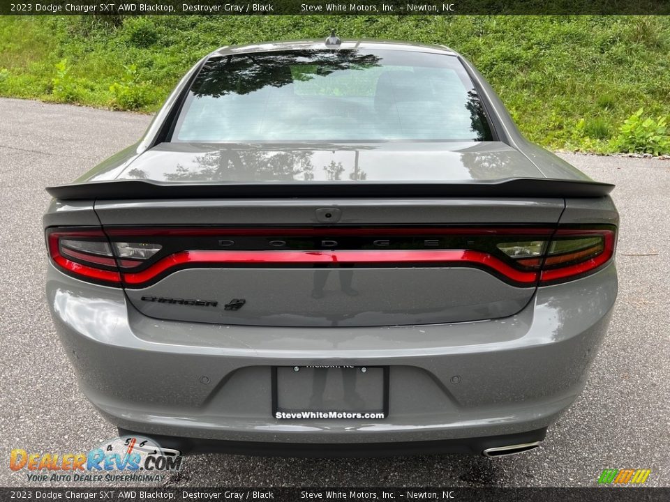 Destroyer Gray 2023 Dodge Charger SXT AWD Blacktop Photo #7