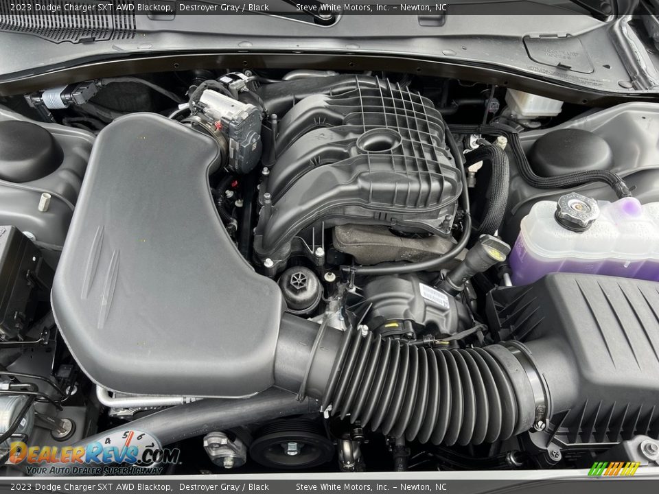 2023 Dodge Charger SXT AWD Blacktop 3.6 Liter DOHC 24-Valve VVT V6 Engine Photo #10