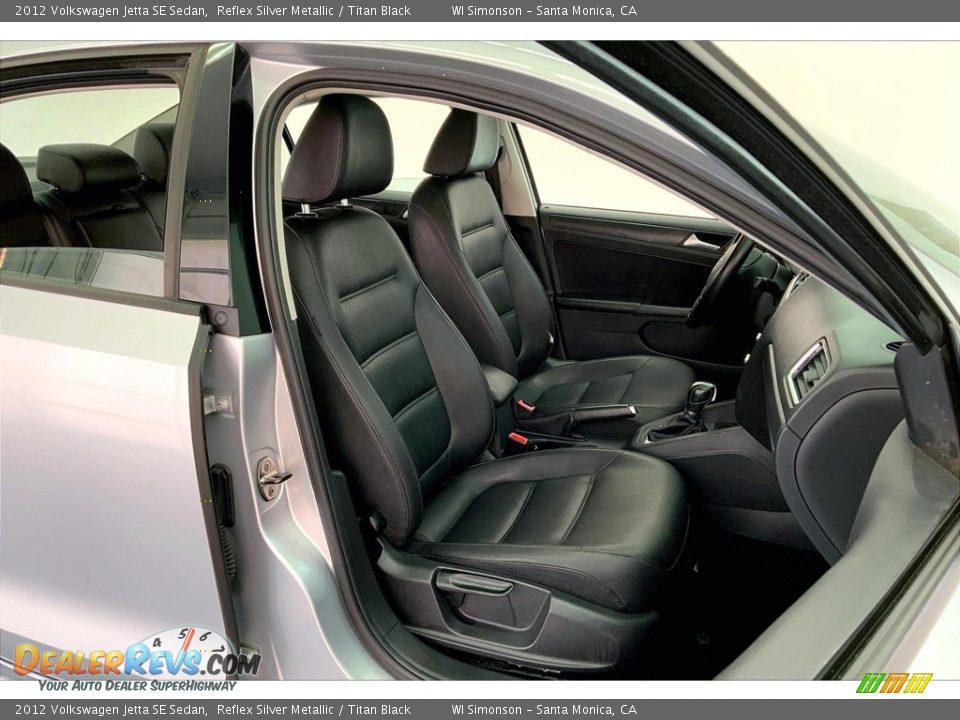 Titan Black Interior - 2012 Volkswagen Jetta SE Sedan Photo #6