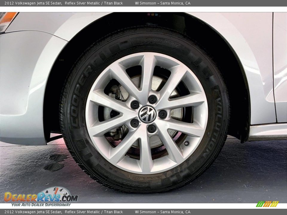2012 Volkswagen Jetta SE Sedan Wheel Photo #8
